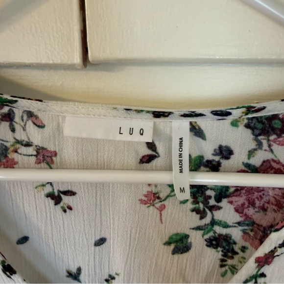 LUQ Rhee tie-front top - Picture 2 of 6